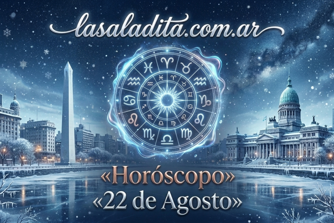 Horóscopo para hoy, sábado 22 de agosto 2026: las predicciones para los 12 signos zodiacales avellaneda